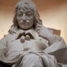 Grand amphithéâtre de la Sorbonne : statue de Descartes