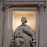 Grand amphithéâtre de la Sorbonne : statue de Richelieu