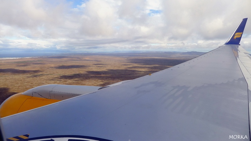 L'Islande vue d'avion